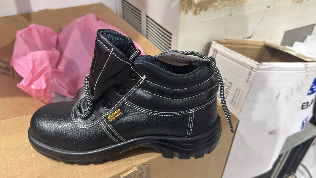 High Ankle Industrial Boots